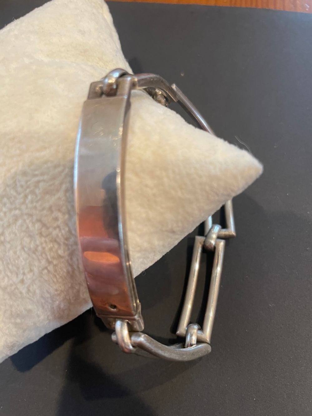 Sterling Silver ID Link Bracelet-Zacatecas, Mx